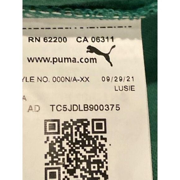 NEW Puma Women’s Christmas ‘Ugly Sweater’ Tee T-shirt Green Size XL - Picture 7 of 13